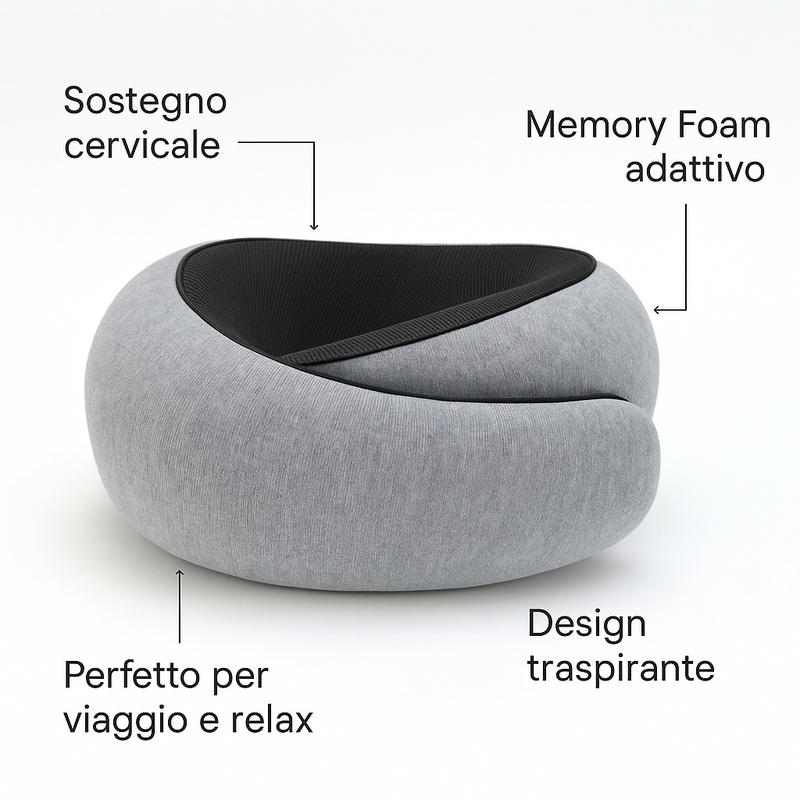 Cocoon - Il Cuscino Ergonomico in Memory Foam