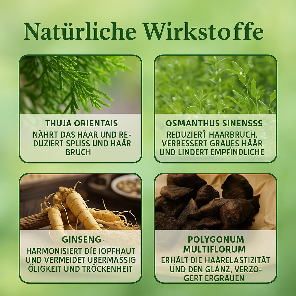 KräuterKraft Shampoo - Natürliche Stärkung für Ihr Haar